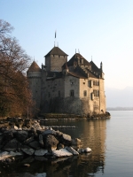 Montreux_chateau_Chillon El castillo de Chillon. Montreux-Vaud.